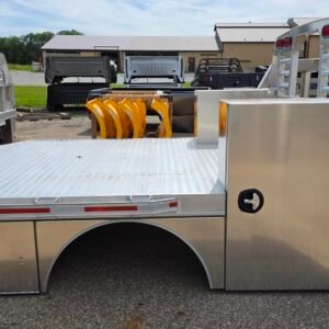 Martin truck bodies service body, aluminum, 84 by 104 inches.