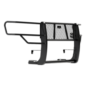 Ranch Hand grille guard, part GGT07HBL1, fits Toyota Tundra.
