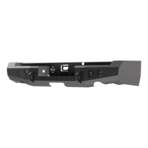 Ranch Hand rear bumper, part MBD19HBMSLE, fits Ram 1500 with Rear Exhaust.