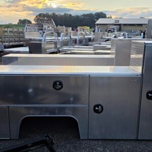 Martin truck bodies service body, aluminum.