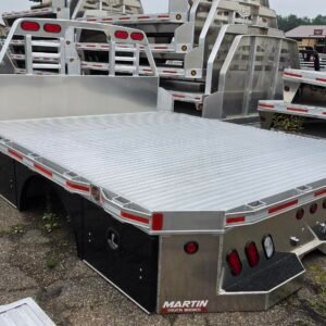 Martin truck bodies service body, aluminum, 98 by 112 inches.