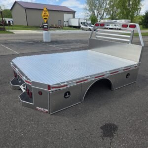 Martin truck bodies service body, aluminum, 84 by 112 inches.