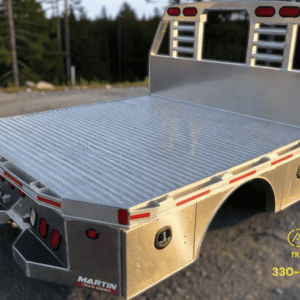 Martin truck bodies service body, aluminum, 84 by 88 inches.
