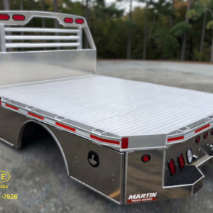 Martin truck bodies service body, aluminum, 84 by 104 inches.