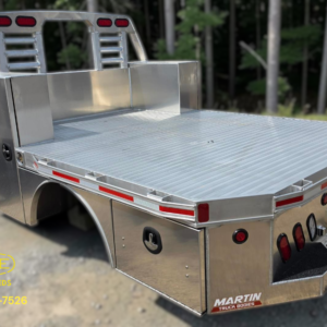Martin truck bodies service body, aluminum, 84 by 104 inches.