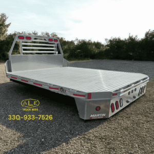 Martin truck bodies truck bed, aluminum, 98 by 112 inches.