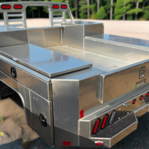Martin truck bodies service body, aluminum, 98 by 100 inches.