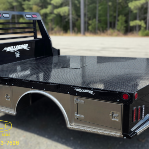 Hillsboro service body, aluminum, 96 by 112 inches.