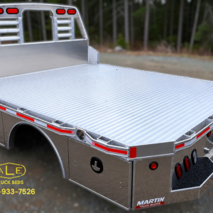 Martin truck bodies service body, aluminum, 98 by 112 inches.