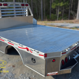 Martin truck bodies service body, aluminum, 98 by 112 inches.