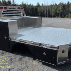 Martin truck bodies truck bed, aluminum, 98 by 112 inches.