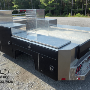 Martin truck bodies service body, aluminum, 98 by 134 inches.