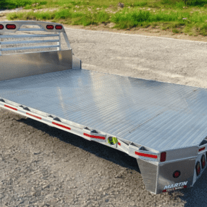 Martin truck bodies truck bed, aluminum, 98 by 136 inches.