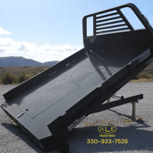 C5 mfg dump body, steel.