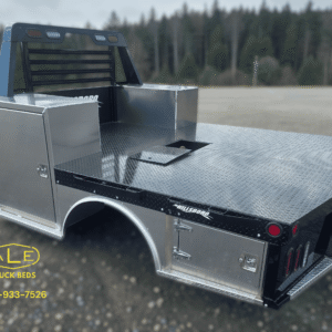 Hillsboro service body, aluminum, 96 by 112 inches.