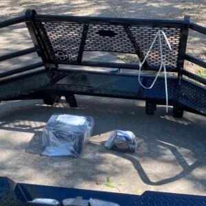Used front bumper for Ford F-250 2017-2022, view 3